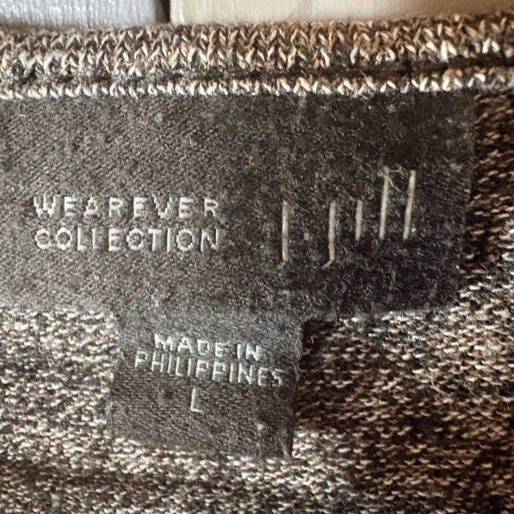 J Jill Wearever Collection Tunic Top Women’s L Gray 3/4 Sleeve - Picture 3 of 7